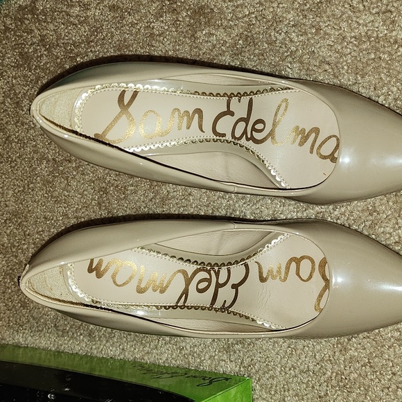 Sam Edelman Danna Nude Patent Heels - Picture 10 of 15